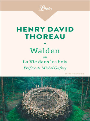cover image of Walden ou La vie dans les bois